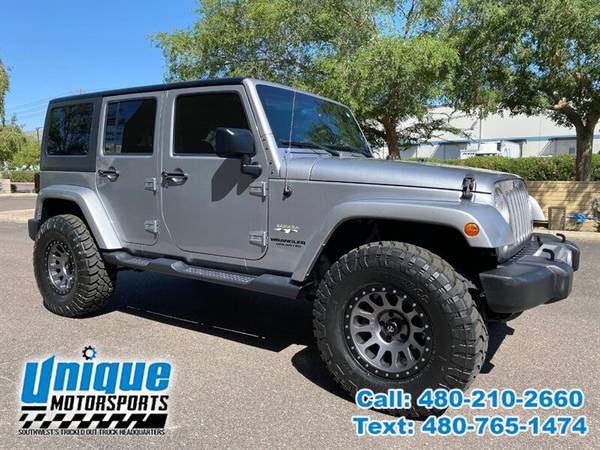 2017 JEEP WRANGLER UNLIMITED SAHARA 4WD 4DR UNIQUE TRUCKS - cars & for sale in Tempe, CO – photo 8