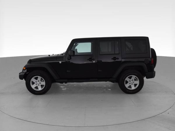 2017 Jeep Wrangler Unlimited Sport SUV 4D suv Black - FINANCE ONLINE... for sale in Chillicothe, OH – photo 5