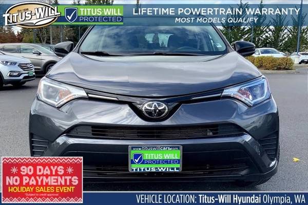 2017 Toyota RAV4 RAV 4 LE SUV - cars & trucks - by dealer - vehicle... for sale in Olympia, WA – photo 2