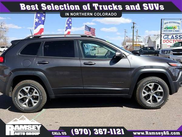 2016 Jeep Cherokee TrailHawk Sport Utility 4D 4 D 4-D FOR ONLY for sale in Greeley, CO – photo 3