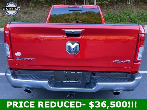 2020 Ram 1500 Big Horn/Lone Star pickup Red - cars & trucks - by... for sale in Marion, NC – photo 4