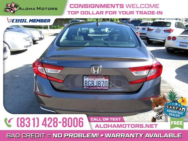 2018 Honda Accord LX FOR ONLY - - by dealer - vehicle for sale in Santa Cruz, CA – photo 7