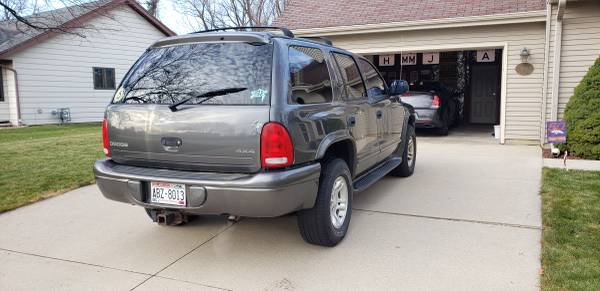 2001 Dodge Durango SLT - cars & trucks - by owner - vehicle... for sale in Franklin, WI – photo 2