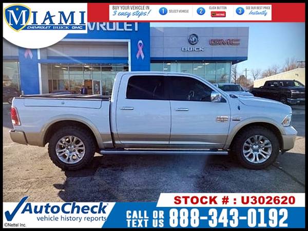 2013 RAM 1500 Laramie Longhorn 4WD TRUCK -EZ FINANCING -LOW DOWN! -... for sale in Miami, MO – photo 2
