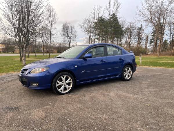 2008 Mazda 3 sedan 5 speed leather loaded - cars & trucks - by owner... for sale in Rochester , NY – photo 3