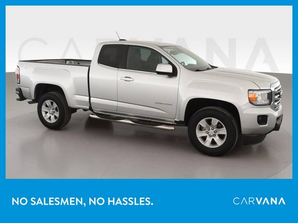 2015 GMC Canyon Extended Cab SLE Pickup 2D 6 ft pickup Silver for sale in Albany, NY – photo 11