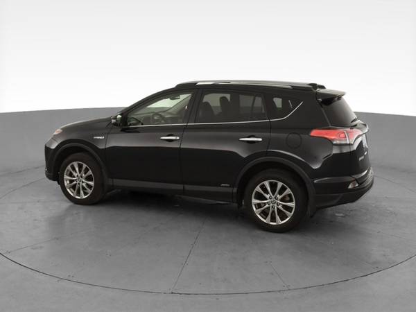 2017 Toyota RAV4 Hybrid Limited Sport Utility 4D suv Black - FINANCE... for sale in Arlington, District Of Columbia – photo 6