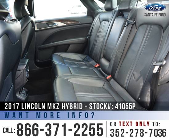 2017 Lincoln MKZ Hybrid Select Remote Start - Bluetooth for sale in Alachua, GA – photo 15