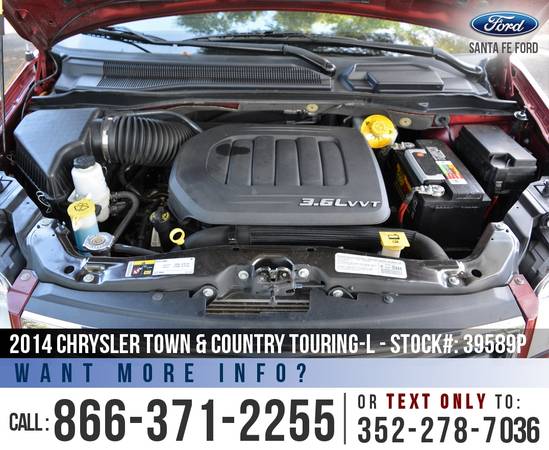 ‘14 Chrysler Town & Country *** Leather, Camera, Used Minivan *** for sale in Alachua, FL – photo 20
