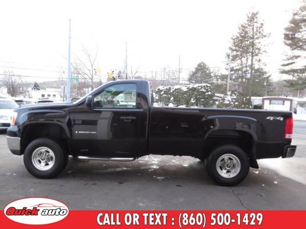 2009 GMC Sierra 2500HD 4WD Reg Cab 133 Work Truck with - cars & for sale in Bristol, CT – photo 7