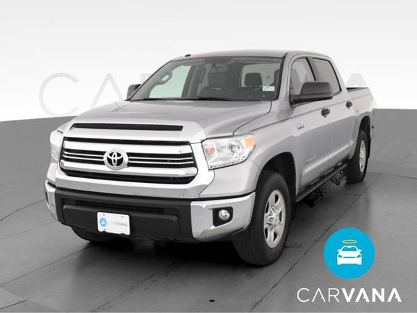 2017 Toyota Tundra CrewMax SR5 Pickup 4D 5 1/2 ft pickup Silver - -... for sale in Chaska, MN