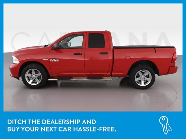 2014 Ram 1500 Quad Cab Tradesman Pickup 4D 6 1/3 ft pickup Red for sale in NEWARK, NY – photo 4