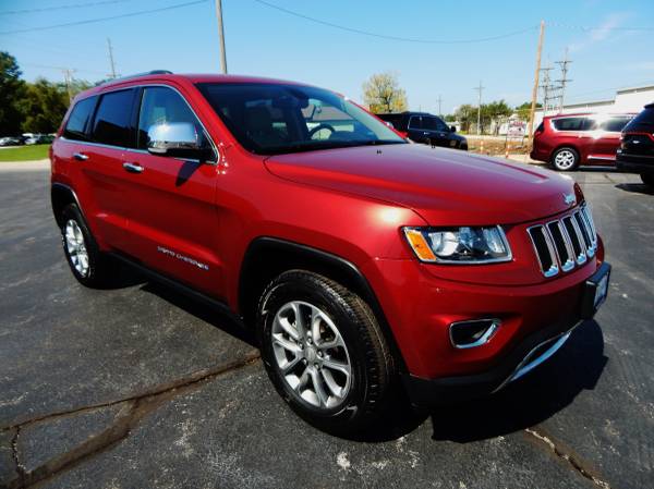 2014 JEEP GRAND CHEROKEE LIMITED 4X4 3.6L AUTO LEATHER HEAT NAV CAMERA for sale in Carthage, OK – photo 21