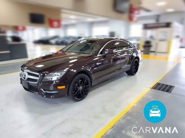 2012 Mercedes-Benz CLS-Class CLS 550 4MATIC Coupe 4D coupe Brown - -... for sale in Cleveland, OH – photo 3