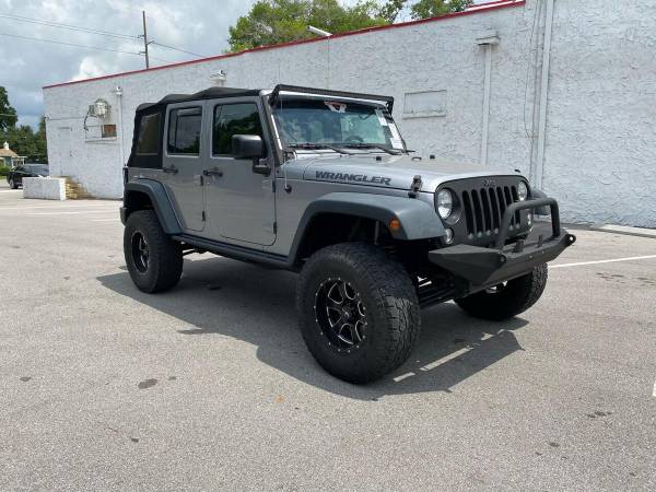 2016 Jeep Wrangler Unlimited Willys Wheeler 4x4 4dr SUV - cars & for sale in TAMPA, FL – photo 3