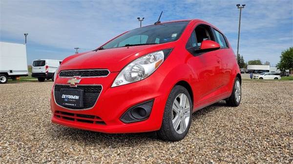 2014 Chevy Chevrolet Spark LT sedan Red - - by dealer for sale in Indianola, IA – photo 7