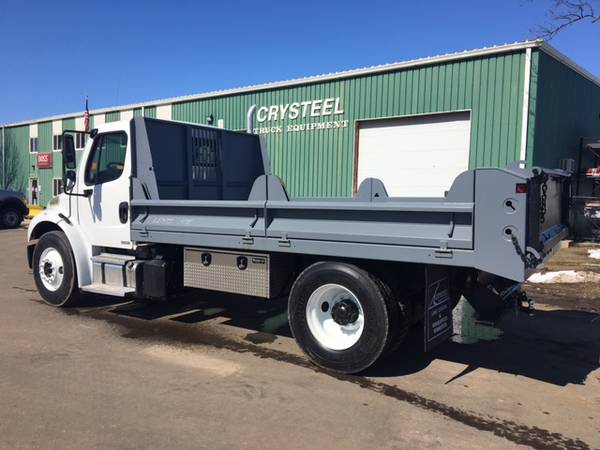 2012 Freightliner M2 106 with 14 Crysteel Contractor Body Package for sale in Lake Crystal, MN – photo 4