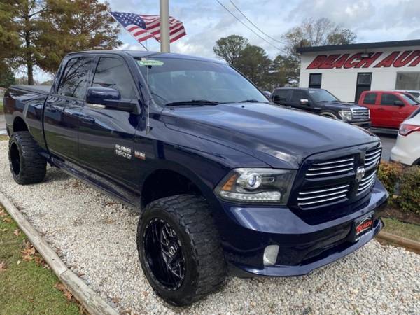 2016 Ram 1500 SPORT CREW CAB 4X4, WARRANTY, LIFTED, LEATHER - cars &... for sale in Norfolk, VA – photo 7