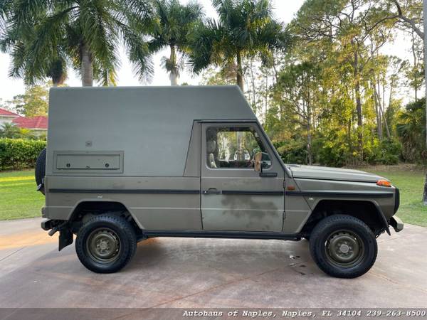 1989 Mercedes-Benz 230GE Puch G-Class HARD TOP! Swiss Army G-Wagon for sale in Naples, FL – photo 3