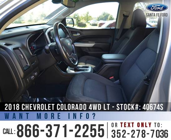 *** 2018 Chevrolet Colorado 4WD LT *** Bedliner - Onstar -... for sale in Alachua, FL – photo 13
