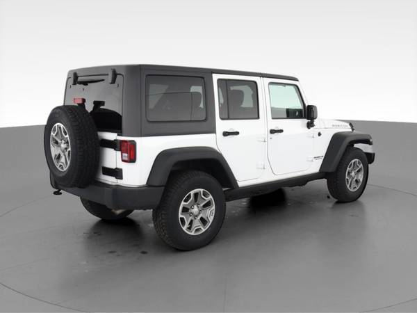 2015 Jeep Wrangler Unlimited Rubicon Sport Utility 4D suv White - -... for sale in Evansville, IN – photo 11