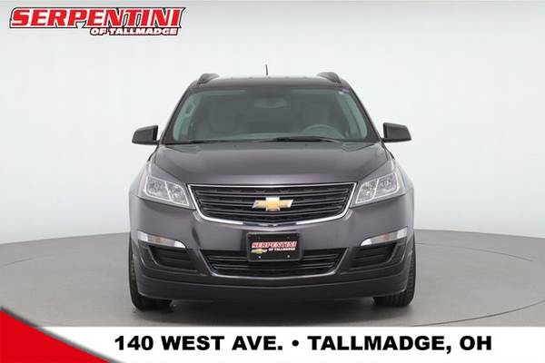 2017 Chevy Chevrolet Traverse LS suv Tungsten Metallic - cars &... for sale in Tallmadge, OH – photo 2