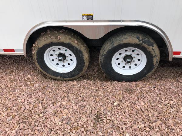2019 H&H Trailers 101.20.78 White Barn Doors Cargo #8236 for sale in Harrisburg, SD – photo 5