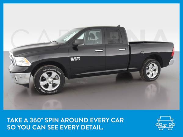 2018 Ram 1500 Quad Cab Big Horn Pickup 4D 6 1/3 ft pickup Black for sale in reading, PA – photo 3