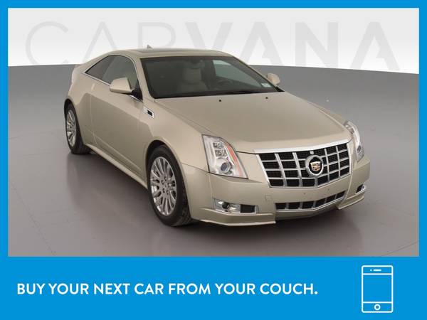 2014 Caddy Cadillac CTS 3 6 Premium Collection Coupe 2D coupe Beige for sale in Arlington, District Of Columbia – photo 12