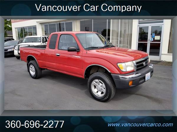 1999 Toyota Tacoma 4x4 Ext Cab SR5! 5 Speed! Low Miles! - cars & for sale in Vancouver, OR – photo 7