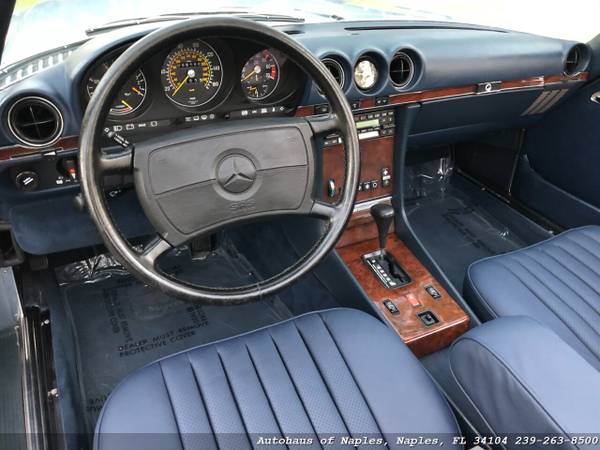 1989 Mercedes Benz 560SL Convertible! Last year of the Classic R107'... for sale in Naples, FL – photo 14