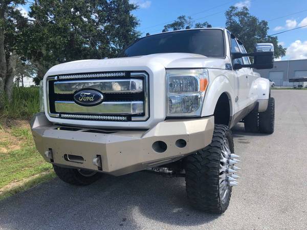 SUPER CLEAN LIFTED KING RANCH F350 DUALLY 6.7 POWERSTROKE DIESEL for sale in Boca Raton, FL – photo 9
