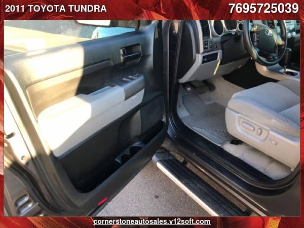 2011 TOYOTA TUNDRA CREWMAX SR5 - cars & trucks - by dealer - vehicle... for sale in Flowood, MS – photo 13