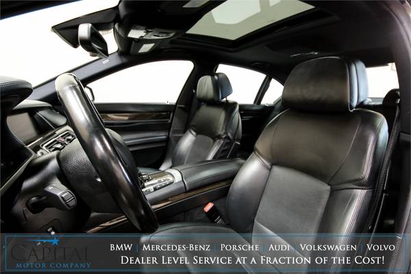 15 BMW 750xi xDrive AWD w/Night Vision, Massage Seats, M-Sport for sale in Eau Claire, WI – photo 10