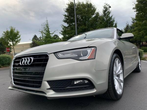 2013 Audi A5 2.0T quattro Premium Plus AWD 2dr Convertible Weekend... for sale in Happy valley, OR – photo 5