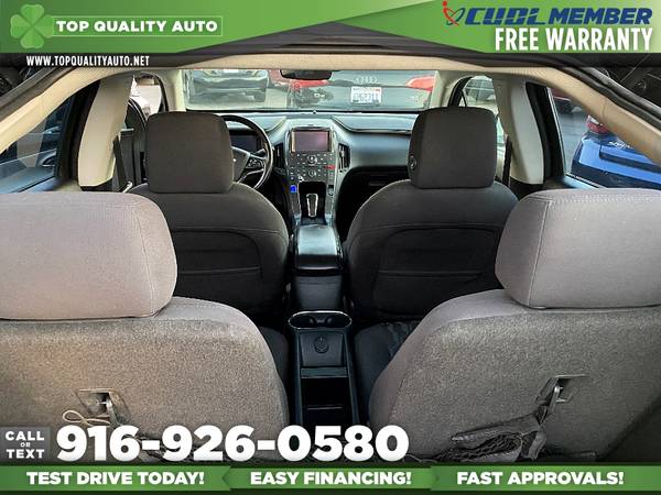 2014 Chevrolet Volt Hatchback for only $9,995 - cars & trucks - by... for sale in Rancho Cordova, CA – photo 16
