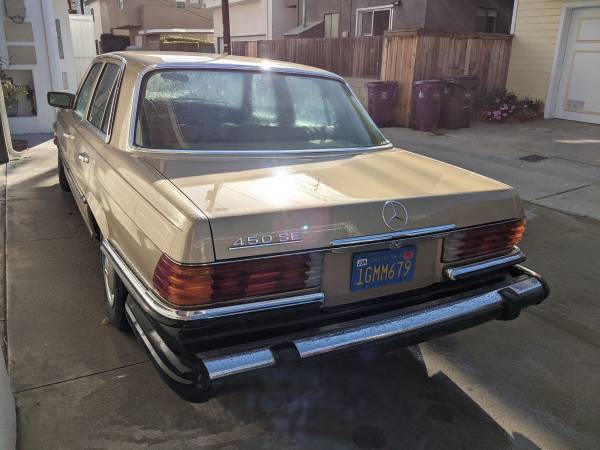 1974 Mercedes 450 SE Classic Smog Exempt Sedan W116 Needs Work for sale in Long Beach, CA – photo 16