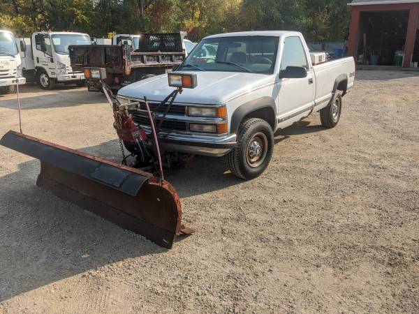 1998 Chevy k2500 Plow Truck - cars & trucks - by owner - vehicle... for sale in Minneapolis, MN – photo 2