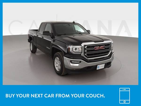 2018 GMC Sierra 1500 Double Cab SLE Pickup 4D 6 1/2 ft pickup Black for sale in Rockford, IL – photo 12
