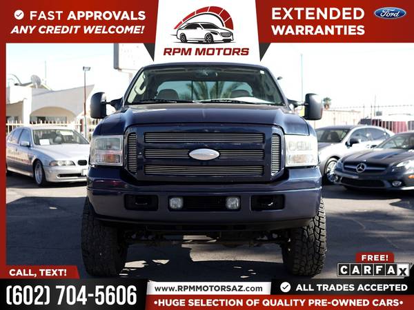 2005 Ford F250SD F 250 SD F-250-SD Lariat Diesel FOR ONLY 386/mo! for sale in Phoenix, AZ – photo 4