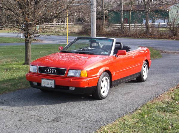 1994 AUDI CABRIOLET - cars & trucks - by owner - vehicle automotive... for sale in Oxford, PA – photo 2