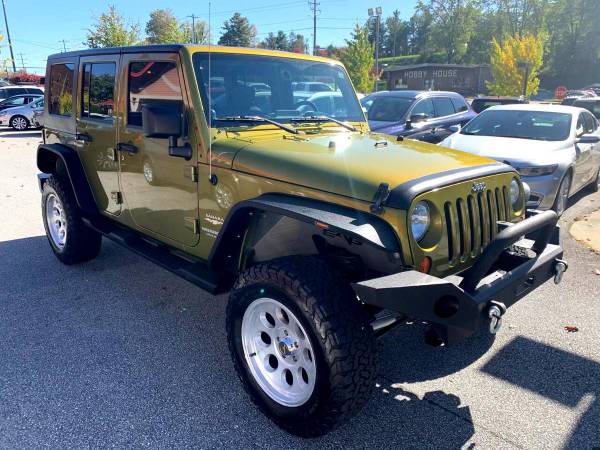 2007 Jeep Wrangler 4WD 4dr Unlimited Sahara - cars & trucks - by... for sale in Hendersonville, NC – photo 17