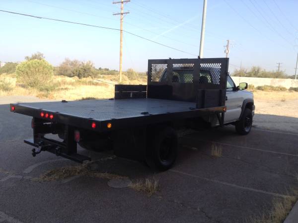 2004 Chevy 3500 Flat Bed Truck - cars & trucks - by owner - vehicle... for sale in Anthony, TX – photo 5