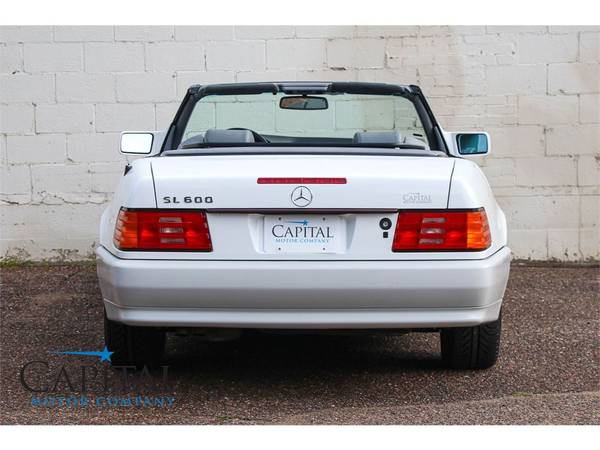 NEARLY Flawless '94 Mercedes-Benz SL 600 Roadster with V-12! for sale in Eau Claire, MN – photo 14