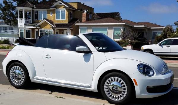 2016 WHITE VW BEETLE CONVERTIBLE for sale in Costa Mesa, CA – photo 4