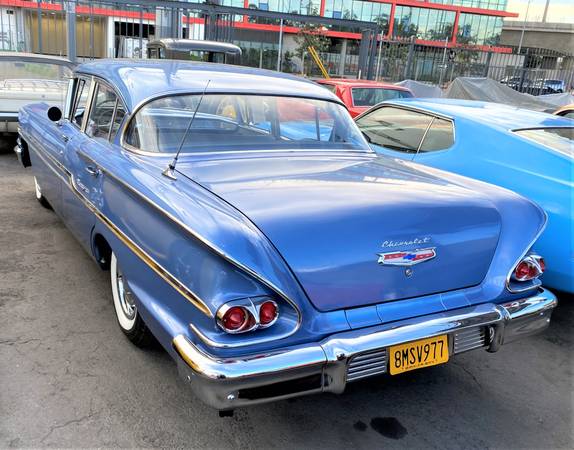 1958 Chevy Biscayne Sedan - cars & trucks - by dealer - vehicle... for sale in Los Angeles, CA – photo 4