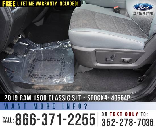 2019 Ram 1500 Classic SLT 4WD *** Camera, Touchscreen, SiriusXM ***... for sale in Alachua, FL – photo 14