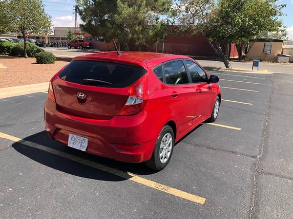 2013 HYUNDAI ACCENT GS, Red, 80k miles! hatchback! for sale in El Paso, TX – photo 8