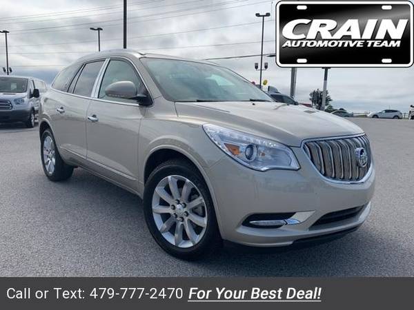 2015 Buick Enclave Premium Group suv Champagne Silver Metallic for sale in Springdale, AR