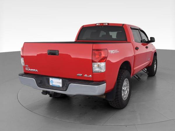 2012 Toyota Tundra CrewMax Pickup 4D 5 1/2 ft pickup Red - FINANCE -... for sale in Champlin, MN – photo 10
